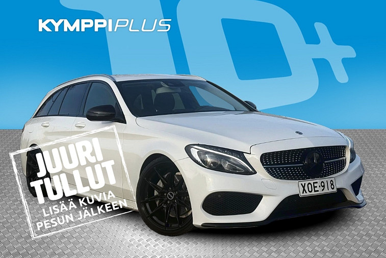 Mercedes-Benz C 220 d T A Business AMG - AMG paketti / High performance LED / Navigointi / Vetokoukku / Nahkaverhoilu