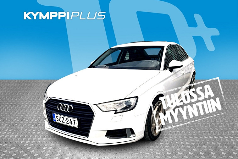 Audi A3 Sedan Business Sport 1,0 TFSI 85 kW - Sporttipenkit / Navigointi / Peruutustutka / Xenon