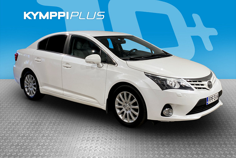 Toyota Avensis 2,2 D-CAT 150 Premium 4ov aut. - Webasto / Koukku / Muistipenkki / Navi / Nahat