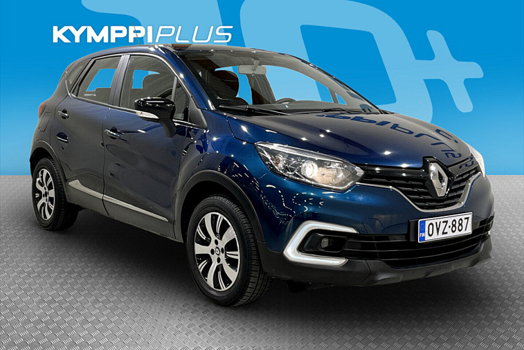 Renault Captur TCe 90 Zen S17 - ** Led- päivävalot / Bluetooth / Navi / Avaimeton lukitus ja avaus / Vetokoukku / 2x renkaat aluvantein **