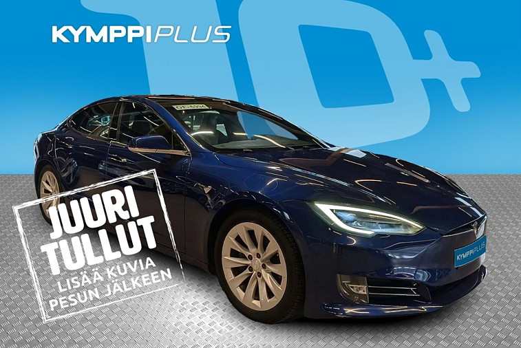 Tesla Model S Long Range AWD Raven - ** SoH 88,7% / Sininen / 2x renkaat ja vanteet / CCS **