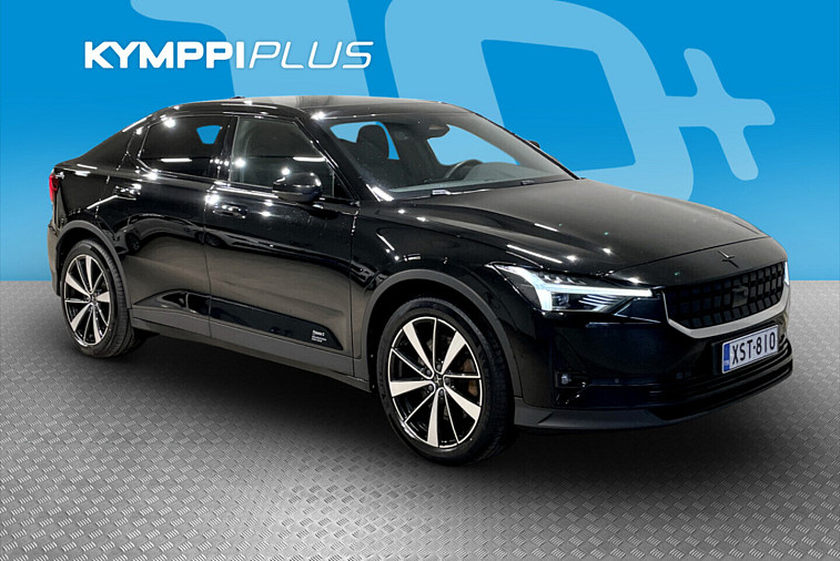 Polestar 2 Launch Edition, 300kW, 78kWh - Koukku / Pixel LED / Lasikatto / Muistipenkki / 2x renkaat vanteilla