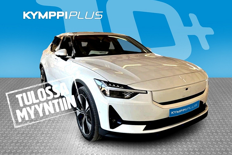 Polestar 2 Long Range Dual Motor Plus Pack, 310kW, 82kWh - Facelift / Plus / Pilot / Pixel LED / 360° / Sähköluukku Handsfree / Harman Kardon / Lasikatto / Lämpöpumppu