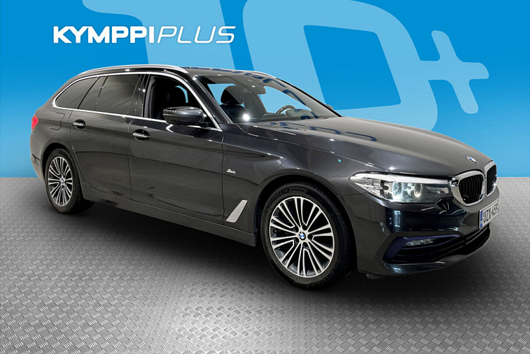 BMW 520 G31 Touring 520d A xDrive Business - ** 2-om. Suomi-auto / Peruutuskamera / Lämpöratti / Vetokoukku / HiFi / LED **