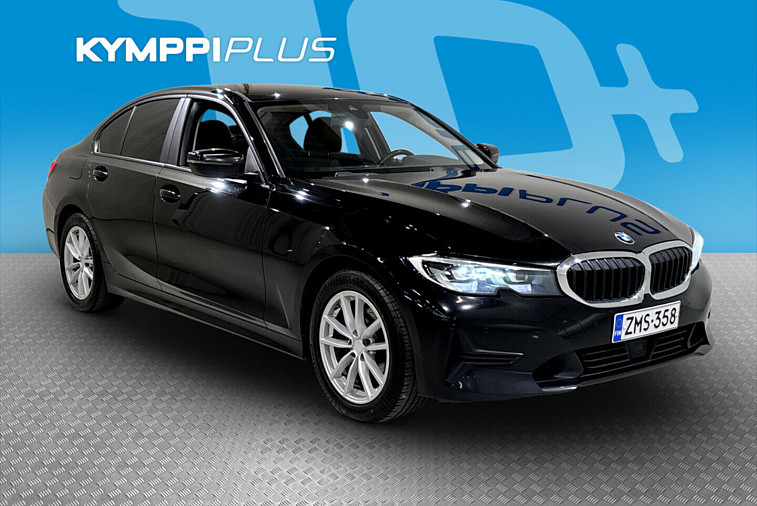 BMW 320 G20 Sedan 320d A xDrive Launch Edition 190hv / Suomi-auto / Mukautuva vakionopeudensäädin / Nahkaverhoilu / Neliveto (xDrive) - Display Key, polttoainetoiminen lisälämmitin kaukosäädöllä, navigointi, HiFi-äänentoisto, lämmitettävä ohjauspyörä, kahdet renk
