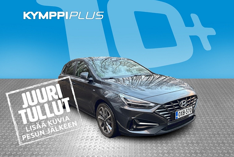 Hyundai i30 Hatchback 1,5 T-GDI 159 hv 48V hybrid 7-DCT-aut Style - AppleCarPlay/AndroidAuto / Juuri huollettu / Ratin lämmitys / Kuljettajan sähköpenkki / Kamera / Tutkat