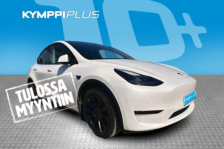 Tesla Model Y Long Range - Adapt.vak / Kamera / Lasikatto / Ratinlämmitin / Nahat