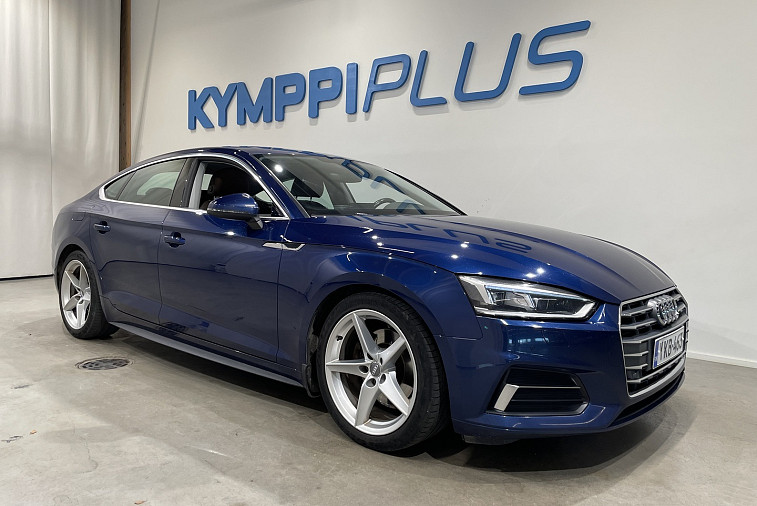 Audi A5 Sportback Business Sport 1,4 TFSI 110 kW S tronic - ** Eber / Nahkasisusta / Suomi-auto / LED / Vakkari **