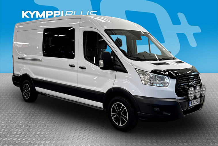 Ford Transit 310 2,0 TDCi 170 hv Trend L3 H2 etuveto 4,19 matkailuauto - / Todella siisti / Webasto / 1+5 paikkaa / P.kamera / 2x sängyt / Mikro / Koukku /