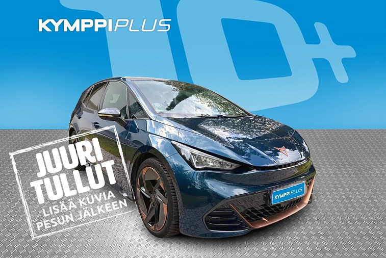 CUPRA Born 150 kW 58 kWh - LED / 360 ° kamera  / P.tutkat / Navi / HUD / ACC / Kaistavahti / Blis / Kessy / Lämpöpumppu / Lasikatto