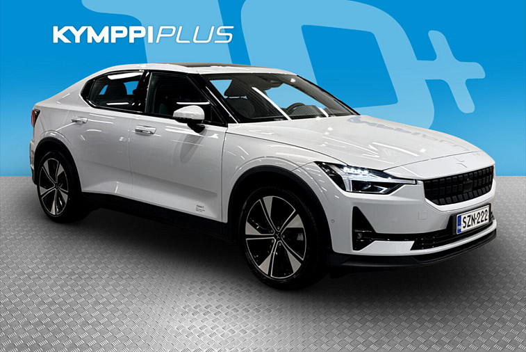 Polestar 2 Long Range Single Motor, 170kW, 78kWh - Plus / Pilot Lite / Vetokoukku / 360 kamera