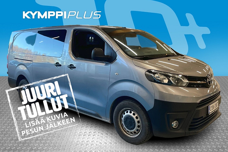 Toyota Proace L2 2,0 D 120 Automatic Edition - ** Webasto / Peruutuskamera / Vakionopeudensäädin / Metalliväri / Suomi-auto **