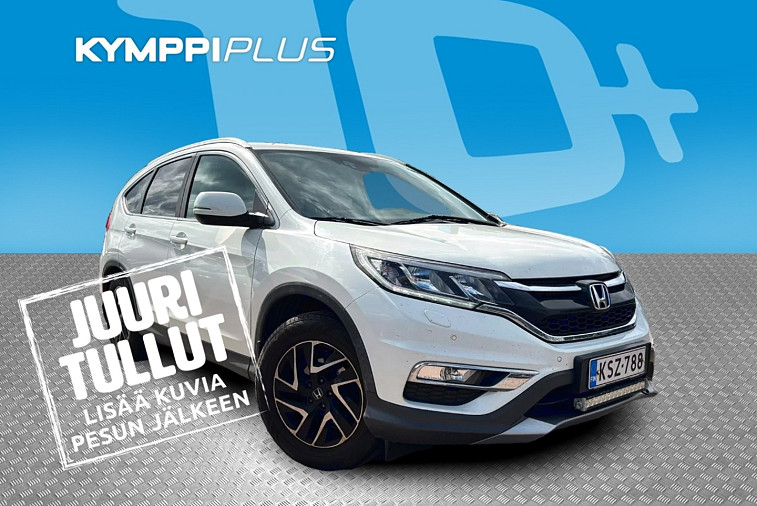 Honda CR-V 1,6D Elegance Plus 2WD - Vetokoukku / Navigointi / Peruutuskamera / Vakkari