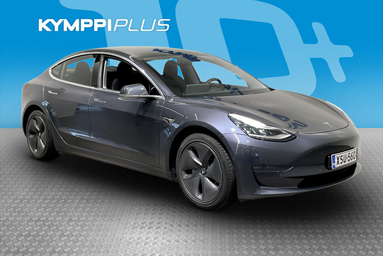 Tesla Model 3 Long-Range Dual Motor AWD - Koukku / Autopilot / Kamera / Navi / 2xrenkaat