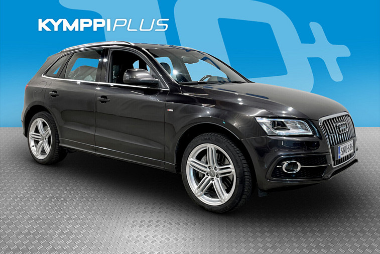 Audi Q5 Land of quattro Edition 3,0 V6 TFSI quattro 200 kW tiptronic S line / Bang & Olufsen -äänentoisto / Nahkaverhoilu - Toiselta omistajalta, merkkihuollettu, S line, Bang & Olufsen -äänentoisto, panoraama-lasikatto, polttoainetoiminen lisälämmitin, nahkaverh