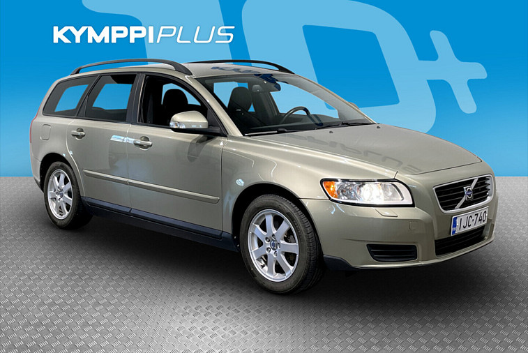 Volvo V50 1,6D DRIVe start/stop Kinetic man - Vetokoukku / Vakkari / Automaattinen ilmastointi / Edullista ajoa pakettiautolla