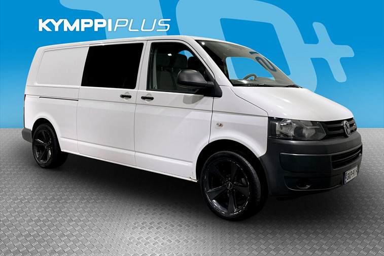 Volkswagen Transporter umpipakettiauto pitkä 2,0 TDI 84 kW BlueMotionTechnology - 2 x renkaat / Vakionopeussäädin / Vetokoukku / Juuri katsastettu