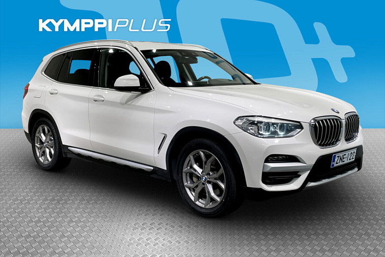 BMW X3 G01 xDrive 30e A Business xLine - Apple CarPlay / Navigointi / Vetokoukku / LED / Urheiluistuimet / HiFi / Sähköluukku /