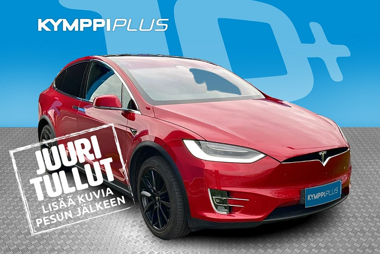 Tesla Model X Long Range Plus AWD / Akkutesti SoH 86,2 % / Vetokoukku / Kahdet renkaat ja vanteet / 7-paikkainen / Ilma-alusta - Aviloo SoH 86,2 % / Long Range Plus pidemmällä toimintamatkalla / Kahdet vanteet ja renkaat / Vetokoukku / 7-paikkainen / Ilma-alusta / Kats