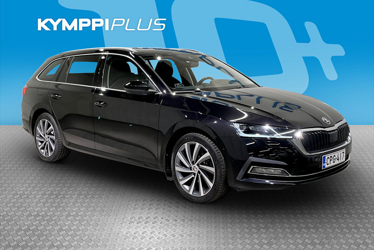 Skoda Octavia Combi 1,4 TSI PHEV Style iV DSG Autom. - Matrix-led / Webasto / Kessy / Sähköiset etuistuimet muistilla, hieronnalla ja tuuletuksella / Hud / Nahkaverhoilu / Acc