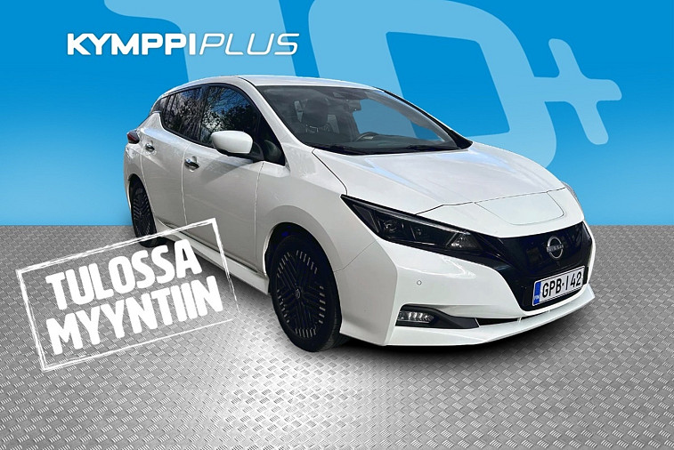 Nissan Leaf N-Connecta MY22 39 kWh LED FI - **1-Omisteinen / Suomi-auto / ACC / Keyless-go / LED-ajovalot / Lämpöpumppu / Navigointi / 2 x Renkaat vamteineen**