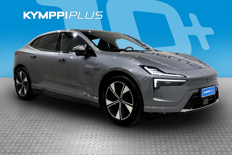 Polestar 4 Long Range Single motor Plus - Jopa 620 km (WLTP) / Plus + Pilot / Panoraamalasikatto / Harman Kardon / 360-kamera, head-up-näyttö, penkinlämmittimet edessä ja takana sekä langaton puhelinlataus
