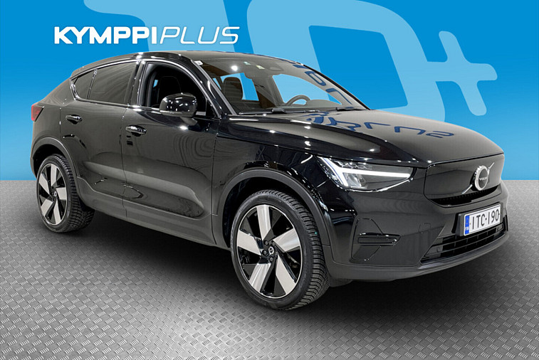 Volvo C40 Recharge Single Plus aut - ** Vetokoukku / Lasikatto / Lämpöpumppu / Peruutuskamera / Adaptiivinen vakionopeudensäädin / Audio High Performance **
