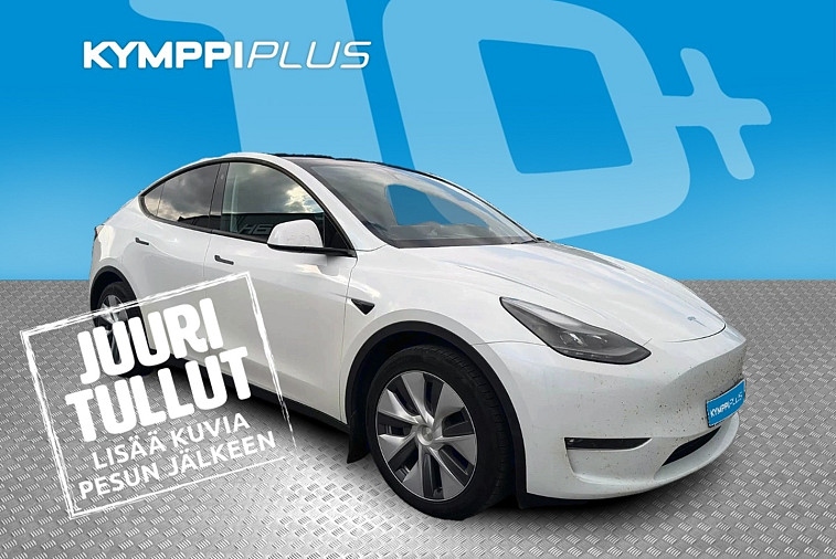 Tesla Model Y Long Range - ** Suomi-auto / 1 omistaja / Koukku / Lämpöpumppu / Matrix-LED **