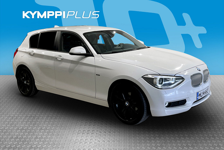 BMW 118 F20 TwinPower Turbo A Business Automatic Urban - Kahdet renkaat vantein / Suomi-auto / Lohkolämmitin / Urheiluistuimet / Puolinahka verhoilu / Xenon / HiFi