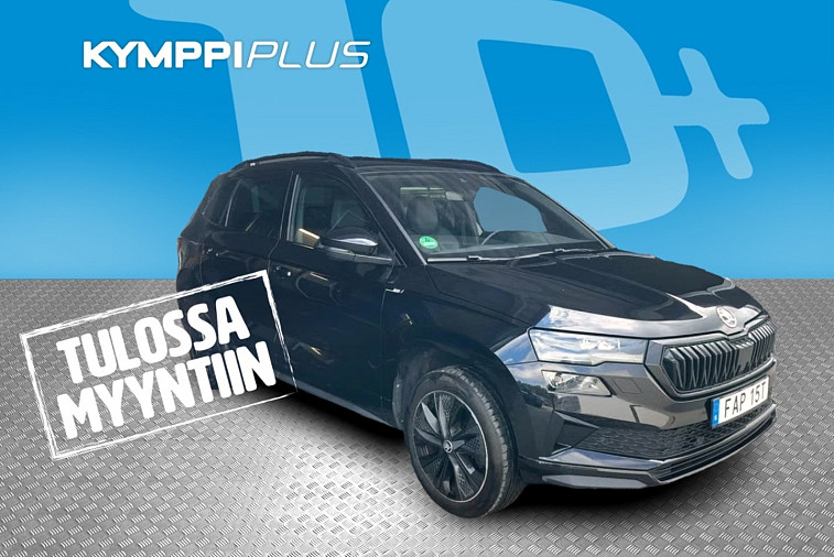 Skoda Karoq 1.5 TSI SportLine DSG Autom. - 2 x Renkaat kevytmetallivantein / ACC / Keyless / Nahat / Mukavuusistuimet edessä / Peruutuskamera
