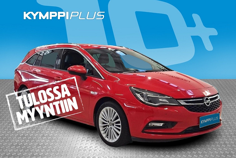 Opel Astra Sports Tourer Innovation 1,4 Turbo ecoFLEX Start/Stop 110kW MT6 - Navi / Bluetooth / Automaatti-ilmastointi / Puolinahkaverhoilu / Suomi-auto / Merkkiliikkeen huoltokirja / 1 omistaja
