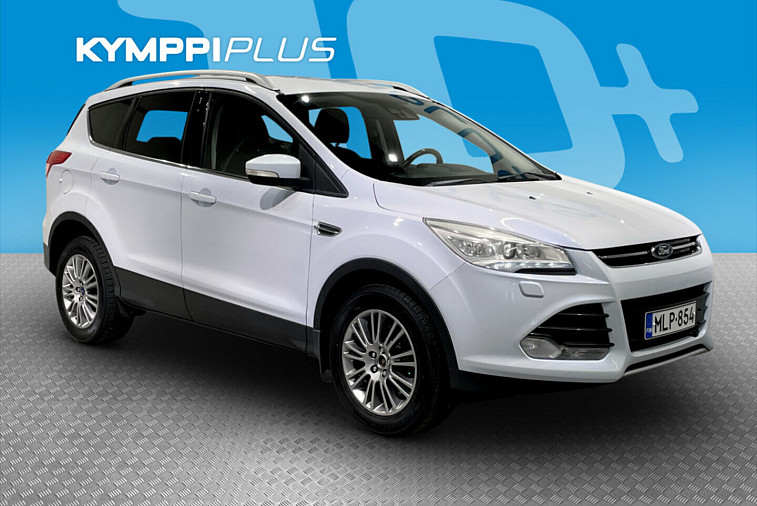 Ford Kuga 2,0TDCi 140 hv PowerShift AWD Titanium 5-ovinen - Lämmitetty tuulilasi / Navi / Webasto / Puolinahat / Hyvin huollettu / Toimiva neliveto / Cruise