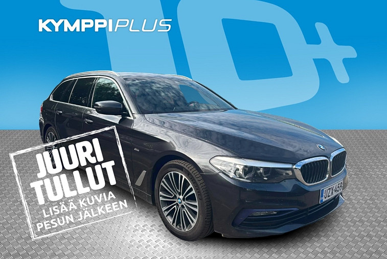 BMW 520 G31 Touring 520d A xDrive Business - ** 2-om. Suomi-auto / Peruutuskamera / Lämpöratti / Vetokoukku / HiFi / LED **